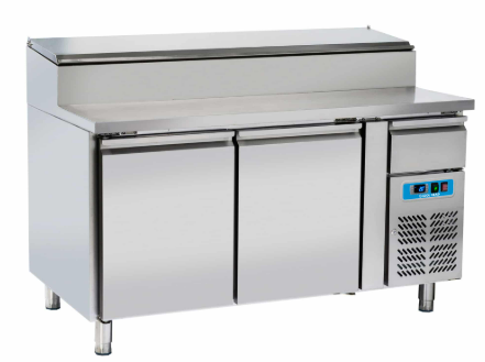 MESA FRÍA DE INGREDIENTES DE DOS PUERTAS