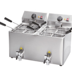 CUECES PASTAS ELÉCTRICO  8+8 L. 8 CESTOS 2x3,5 Kw