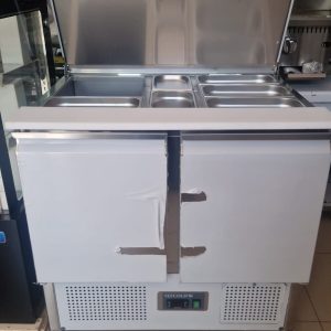 Mesa fría de ingredientes dos puertas